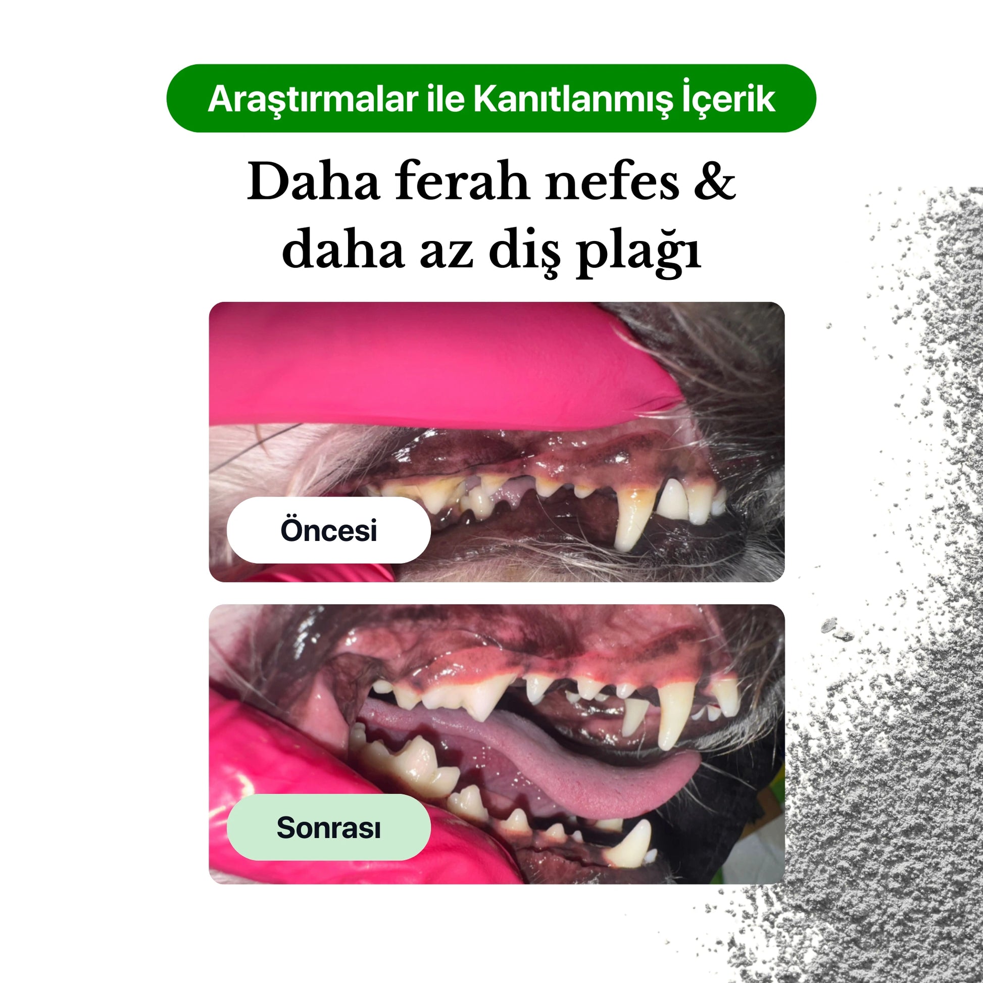Woofle OralGuard – Köpekler İçin Ağız ve Diş Bakım Tozu